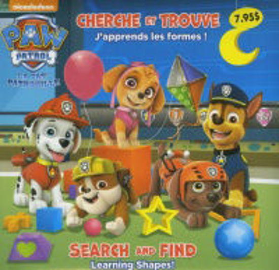 Image sur Livre, la Pat' Patrouille : J'apprends les formes 🐶