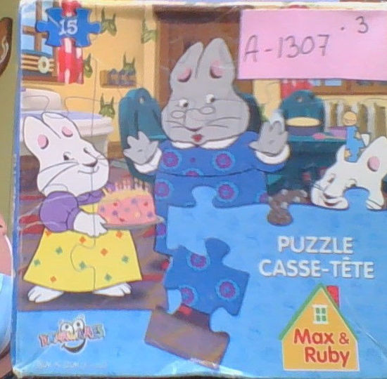 Image sur Casse-tête Max & Ruby et gâteau 🐶