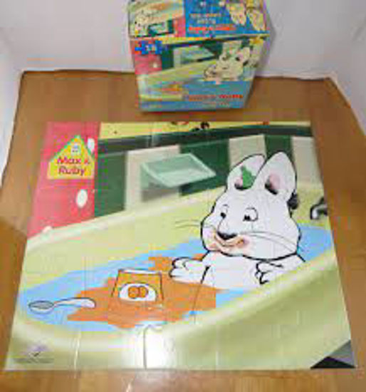 Image sur Casse-tête Max & Ruby dans le bain 🐶