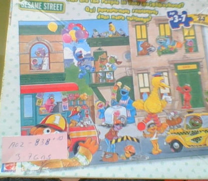 Image de Casse-tête sesame street qui pouvons-nous rencontrer dans notre voisinage 🐶