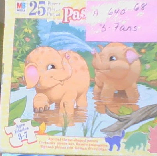 Image sur Casse-tête éléphants 🐶