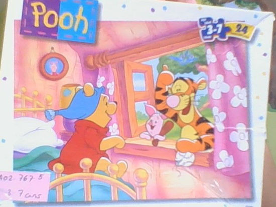 Image sur Casse-tête Winnie the pooh baseball 🐶