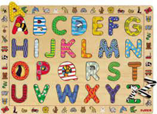 Image sur Casse-tête lettres de l'alphabet 🐶