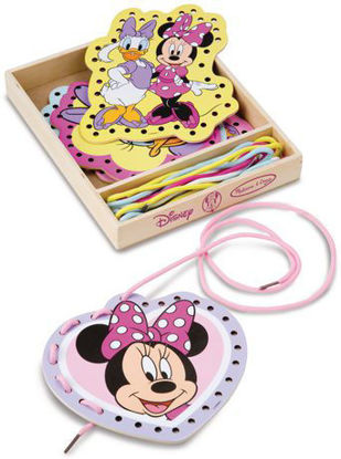 Image de Cartes en bois de laçage Minnie 🐶