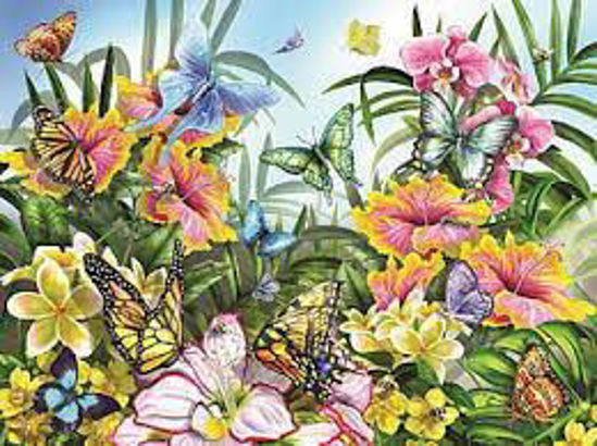 Image sur Casse-tête butterfly garden 🐶