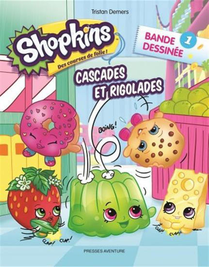 Image sur Livre, shopkins, cascades et rigolades 🐶