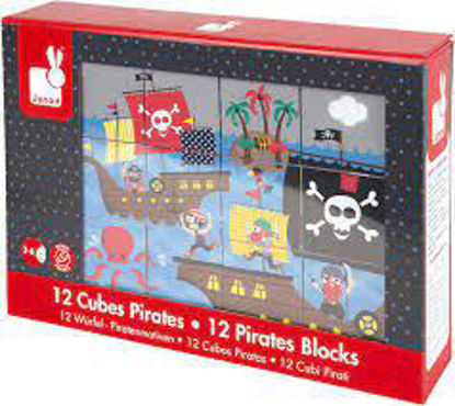 Image de 12 cubes pirates