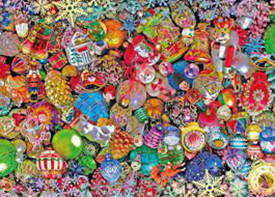 Image sur Impossible puzzle, jolly Christmas