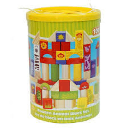 Image de Jeu de blocs en bois animaux 🐶