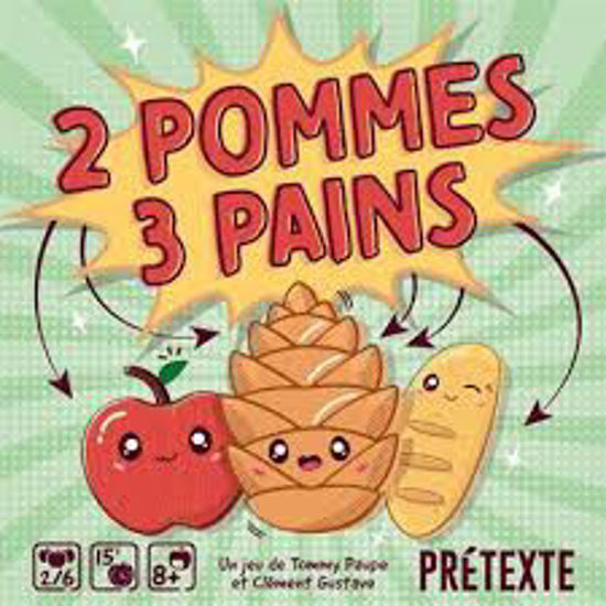 Image sur 2 pommes 3 pains