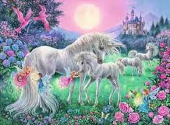 Image sur Licornes au clair de lune 🐶