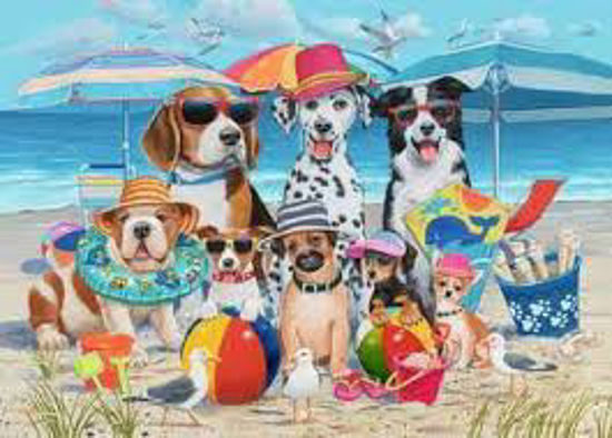 Image sur Les copains à la plage 🐶