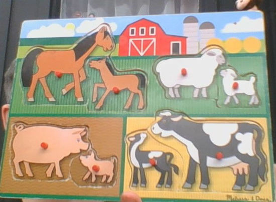 Image sur Animaux de la ferme avec leur bébé 🐶