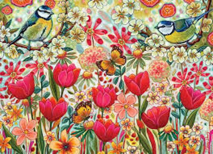 Image de Tulipes et oiseaux 🐶