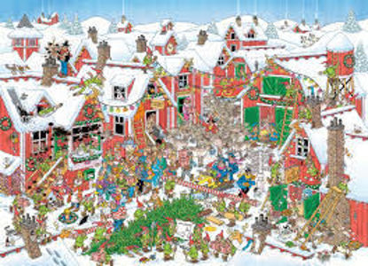 Image de Le village du père Noel, Jan van Haasteren🐶