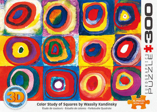 Image sur Color study of squares