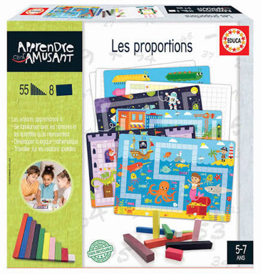 Image sur Apprendre c'est amusant - Jeu Les proportions